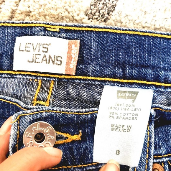 Levi's Capri/Crop Jeans size 8 - Picture 3 of 5